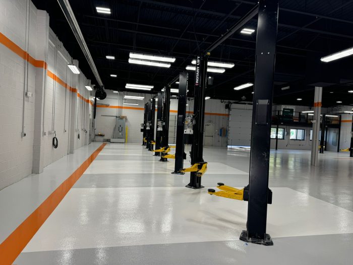 Automotive Dealership Flooring