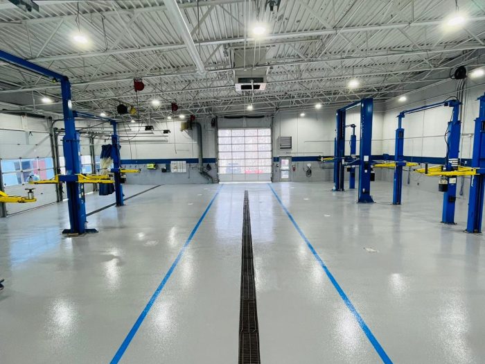 Automotive Dealership Flooring