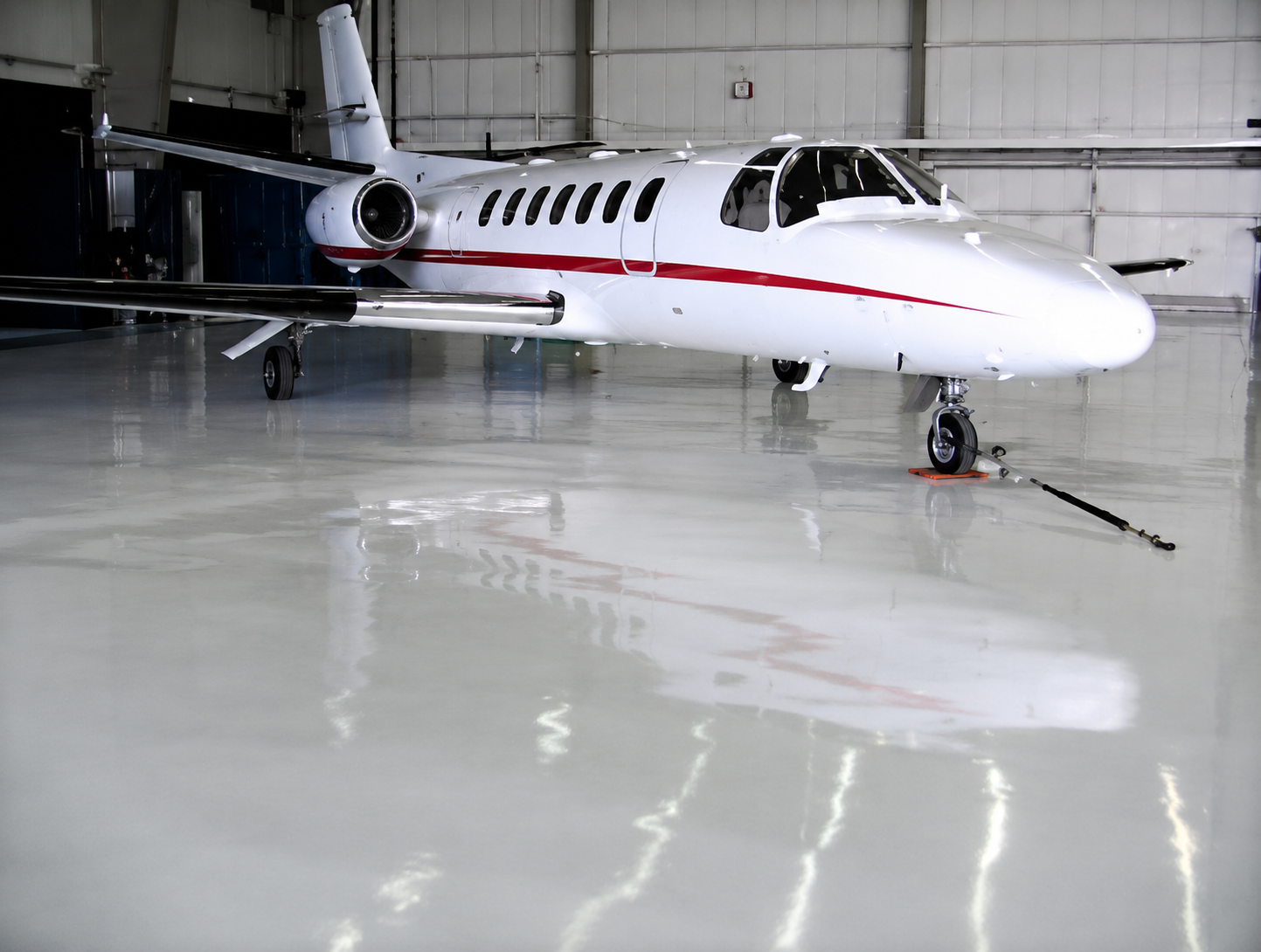 Aviation Facility flooring