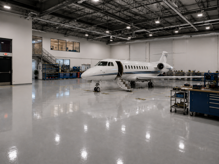 Aviation Facility Flooring