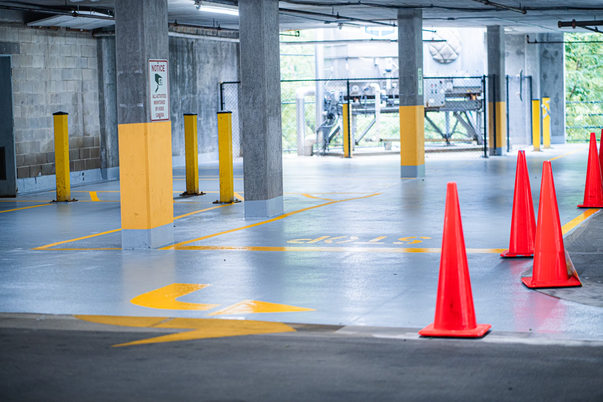Parking Decks & Pedestrian Walkways