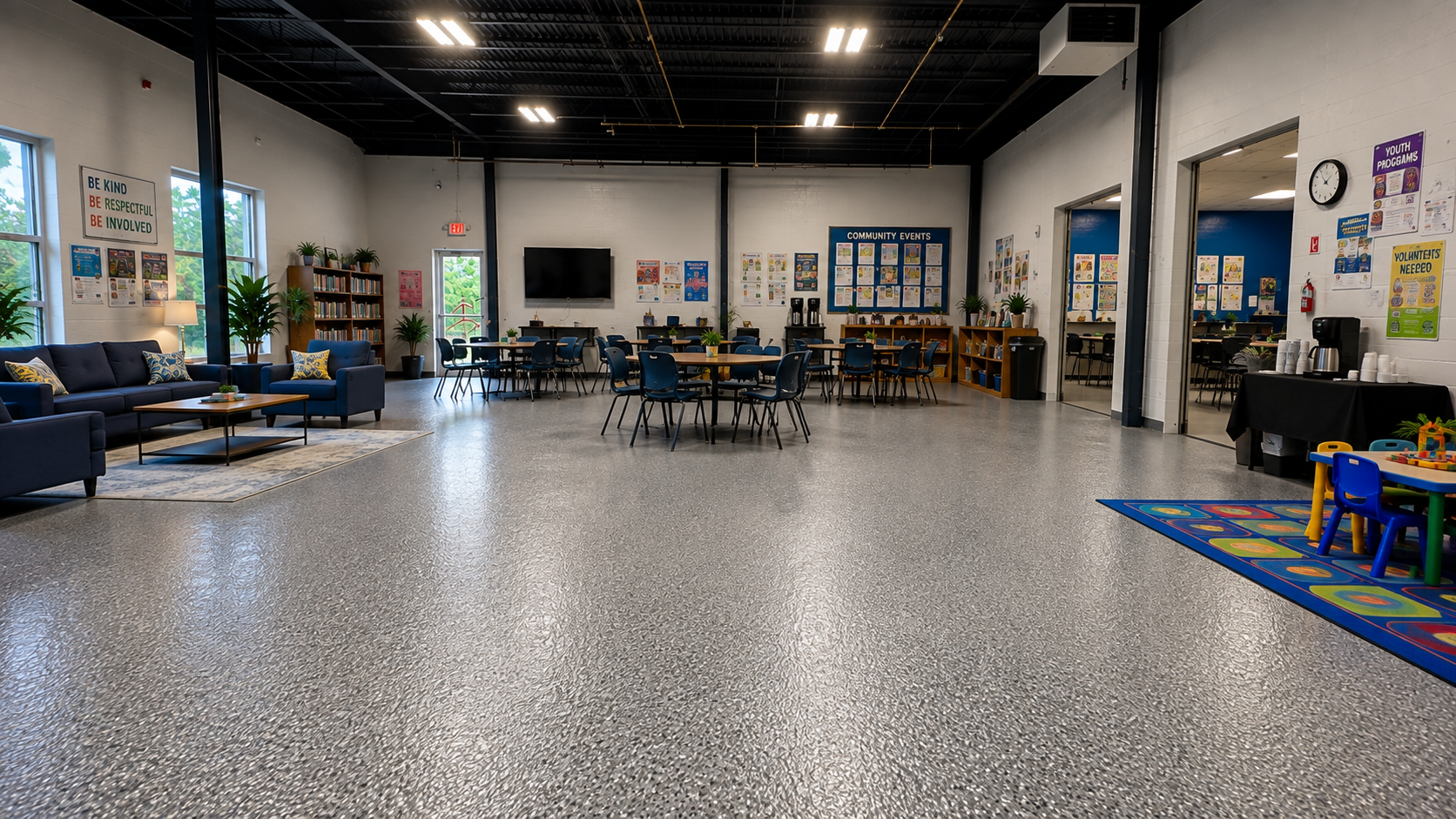 Recreational Facility flooring