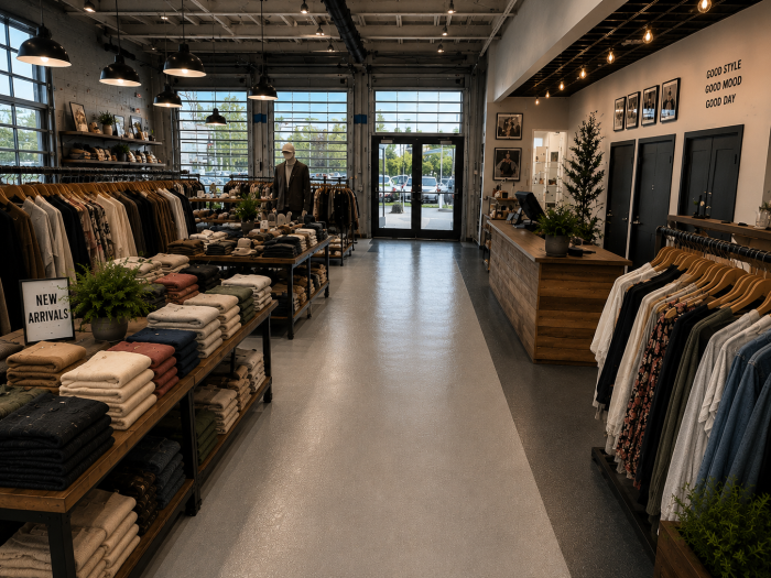 Retail flooring